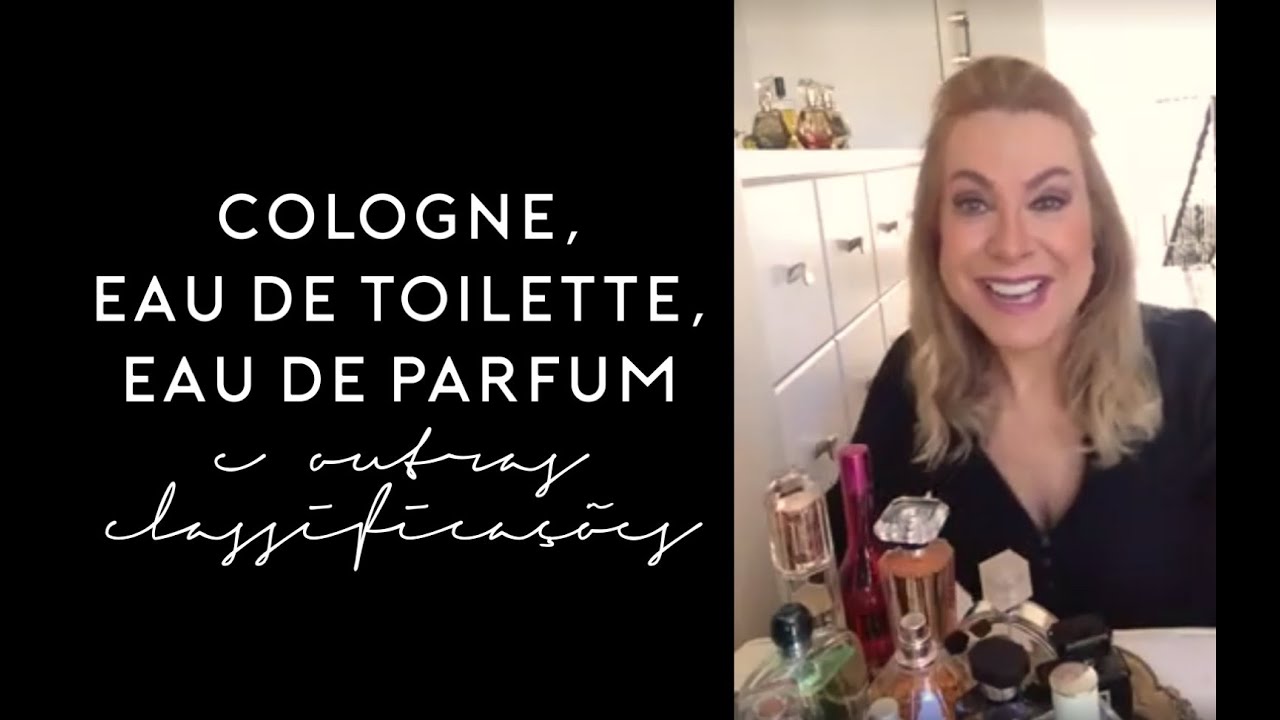 Different perfume concentrations