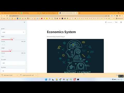 Economic Based Hospital Recommendation in Python Projects