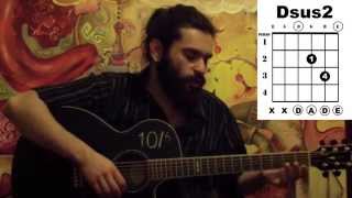 Mirkelam - Her Gece Gitar Dersi - AKOR ve TAB -