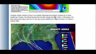 reading the the myfoxhurricane.com blog on Issac they say shit