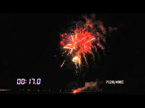 7128/49EC  Cake Ø30mm 49s I-shape 30sec H35m "World peace"