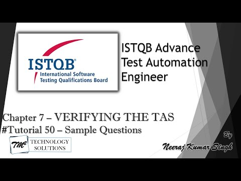 ISTQB Test Automation Engineer Introduction ISTQB Tutorials