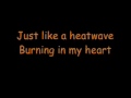 Phil Collins - (Love is like a) Heatwave (lyrics)