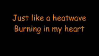 Phil Collins - (Love is like a) Heatwave (lyrics)