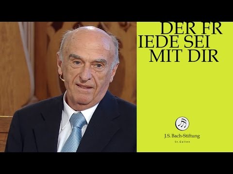 J.S. Bach-Stiftung: Reflexion von Hans-Rudolf Merz zur Kantate BWV 158