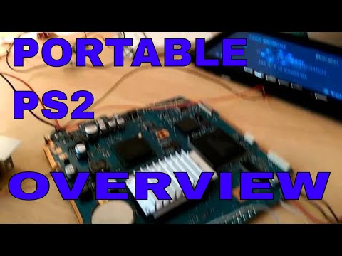 Portable ps2 motherboard (basic wiring overview)