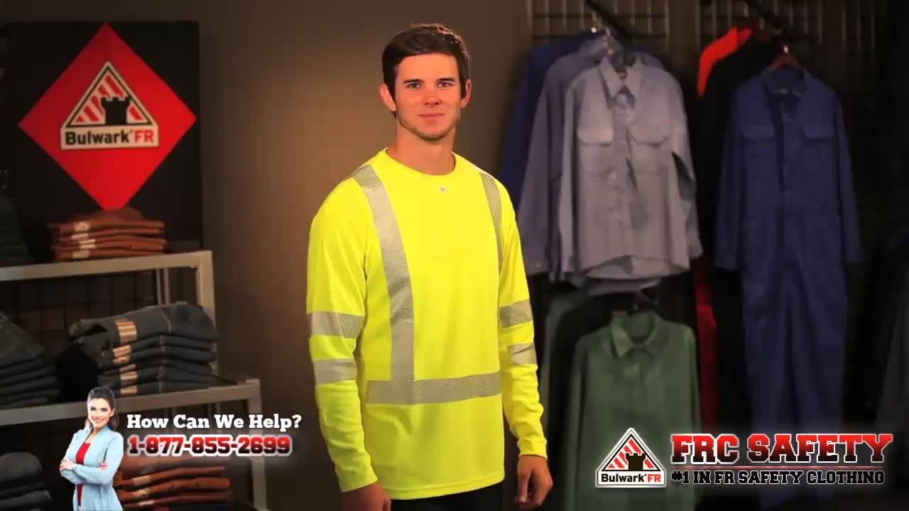 FRC Safety Bulwark Hi-Vis T-Shirt