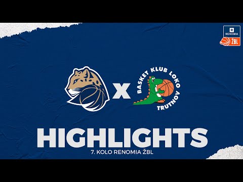 HIGHLIGHTS 7. kolo RENOMIA ŽBL: Levhartice Chomutov - BK Loko Trutnov 89:58