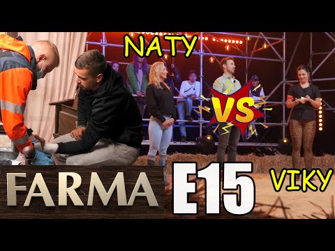 Farma 14 E15 DUEL Naty vs Viky /Šimon si porezal ruku
