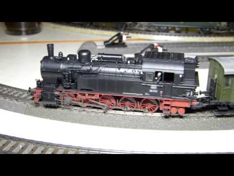 28. Stummi-Treff WN,  16 - BR 94 713 (Märklin 37165) mit ESU Loksound V4.0, Anfahrt mit Lokpfeife
