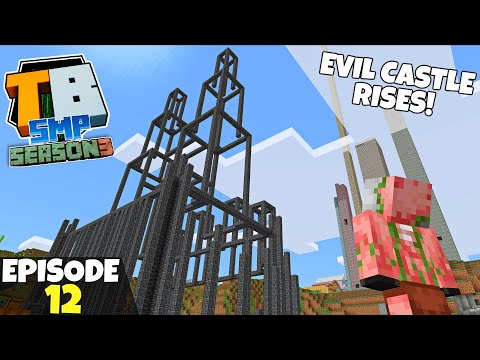 Truly Bedrock S3 Ep12! MY FIRST CASTLE BUILD! Minecraft Bedrock Survival Let's Play