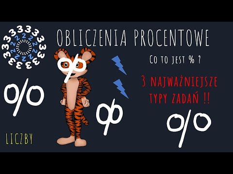 Procenty - ⛔/⛔ 3 najważniejsze typy zadań ❗❗