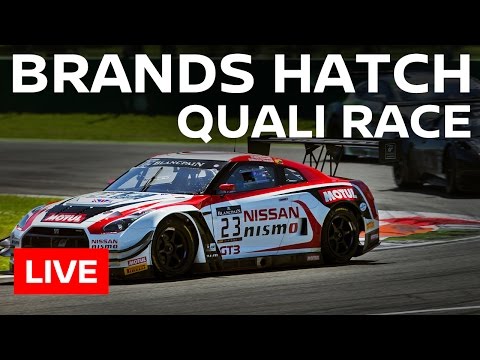 Blancpain GT Sprint Series - Brands Hatch 2016 - FULL QUALI RACE LIVE