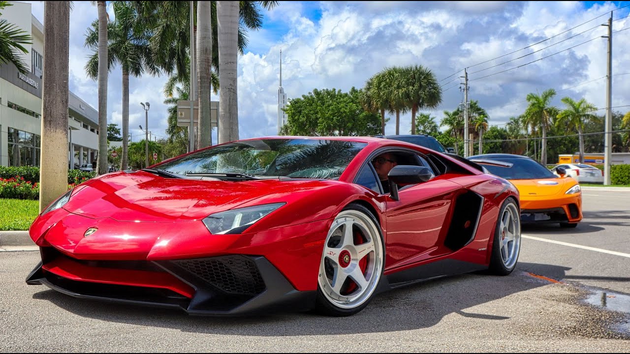 SUPERCAR MADNESS 2025! Lamborghini, Ferrari, McLaren Arriving to Exotic Car Poker Run