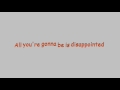 Disappointed - Ivy (Lyrics Video)
