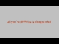 Disappointed - Ivy (Lyrics Video)