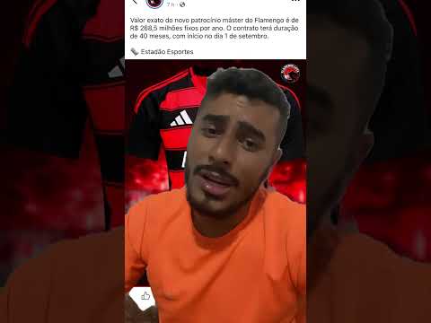 #flamengo #futebol #mundial PATROCÍNIO BILHONARIO