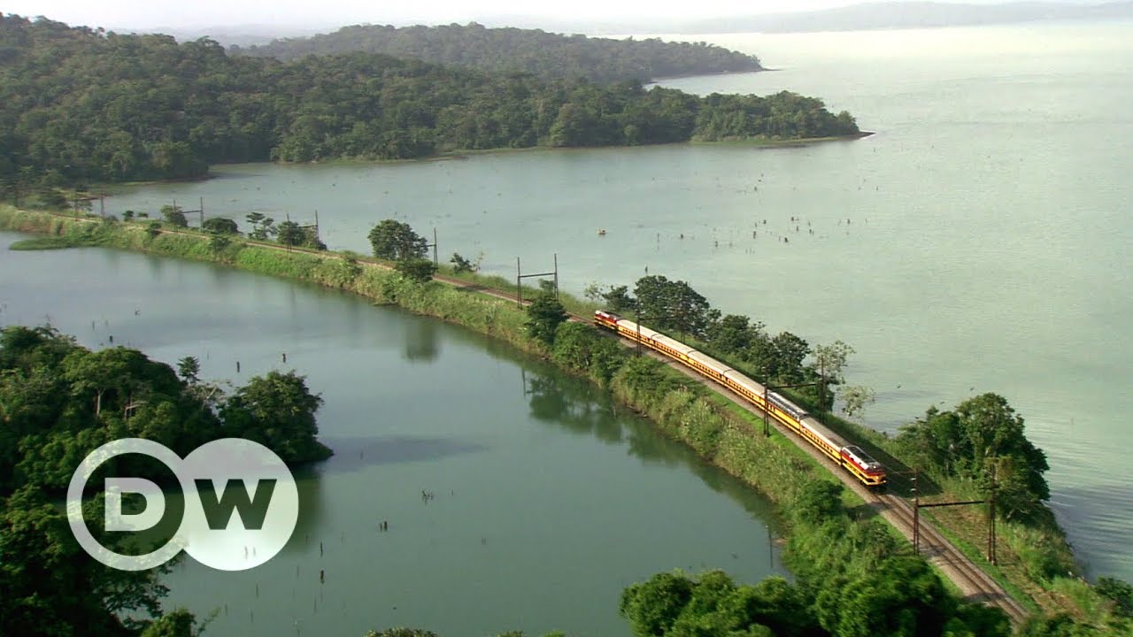 Traveling by train in Panama