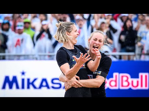 Bronze medal match: Ludwig/Lippmann vs. Vergé-Dépré/Mäder