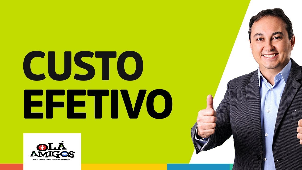 CUSTO EFETIVO NA MATEMÁTICA FINANCEIRA - APRENDA DE UMA VEZ POR TODAS!