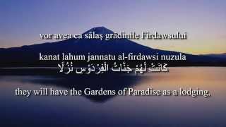Download lagu Holy Quran Surat al-Kahf [18:107-110]! Romanian and English translation. Arabic transliteration. mp3