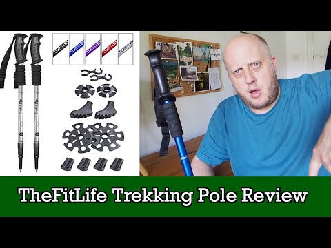 TheFitLife Aluminium Hiking Walking Trekking Poles Review