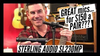 Video thumbnail for A PAIR OF GREAT CONDENSER MICS.. UNDER $150??? Sterling Audio SL230 by Pete Thorn