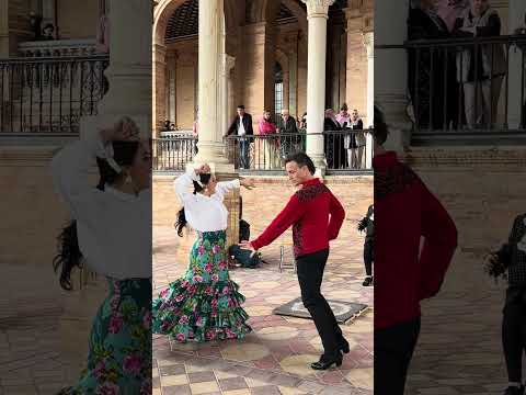 Live Flamenco Performance at Plaza de España | Passion & Rhythm in Seville