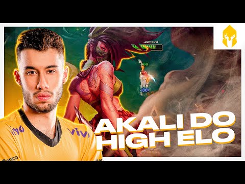 ASSIM QUE SE JOGA DE AKALI! | VIVO KEYD STREAM HIGHLIGHTS #17