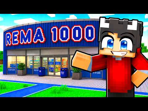 Jeg Arbejder I Rema 1000 I Minecraft!