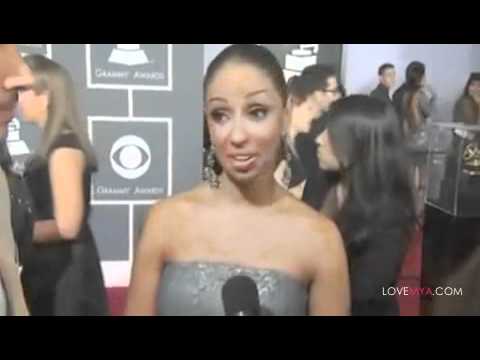 Mya and Cedric Gervais at the 53rd Annual GRAMMY Awards