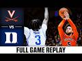 Virginia Vs Duke Full Game Replay 2025 26 ACC Men S Basketball