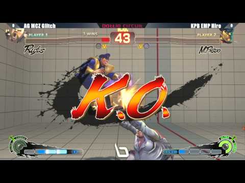 SSF4 AE2012 AG Glitch vs KPB EMP Hiro - Next Level Battle Circuit #5 Tournament