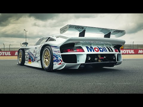 Onboard: Porsche 911 GT1 Racing Le Mans - HQ engine sound