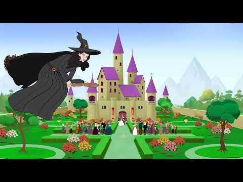 A Princesa das Rosas e o Passaro de Oro |  Conto | Desenho Animado com  @OsAmiguinhosTV