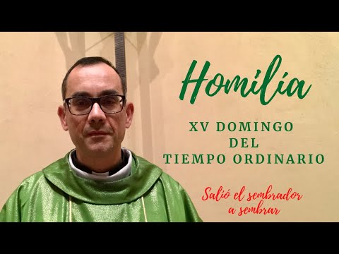 "Salió el sembrador a sembrar" XV Domingo del Tiempo Ordinario (A) #Homilía #Predicación #Parábola