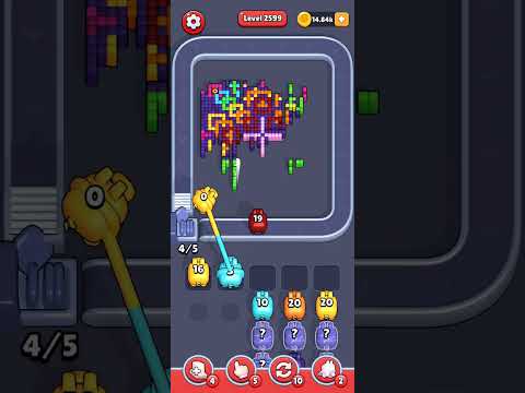 Pixel Flow Level 2599 Walkthrough