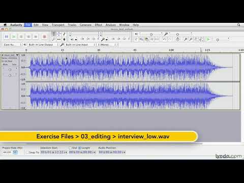Audacity Tutorial - Using common effects