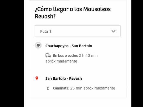 CENTRO TURÍSTICO "MAUSOLEOS DE REVASH"