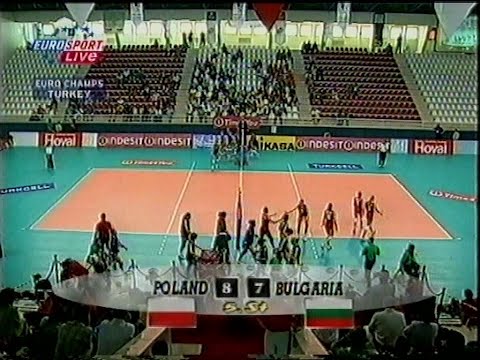 📼 Siatkówka kobiet | Mistrzostwa Europy CEV 2003 | Polska vs Bułgaria