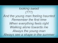 John Foxx - Young Man Lyrics