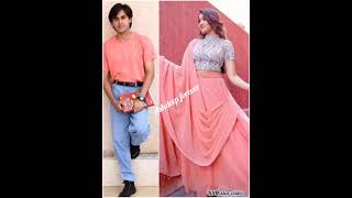 Ashi Singh and Randeep rai # same colour dress# yu
