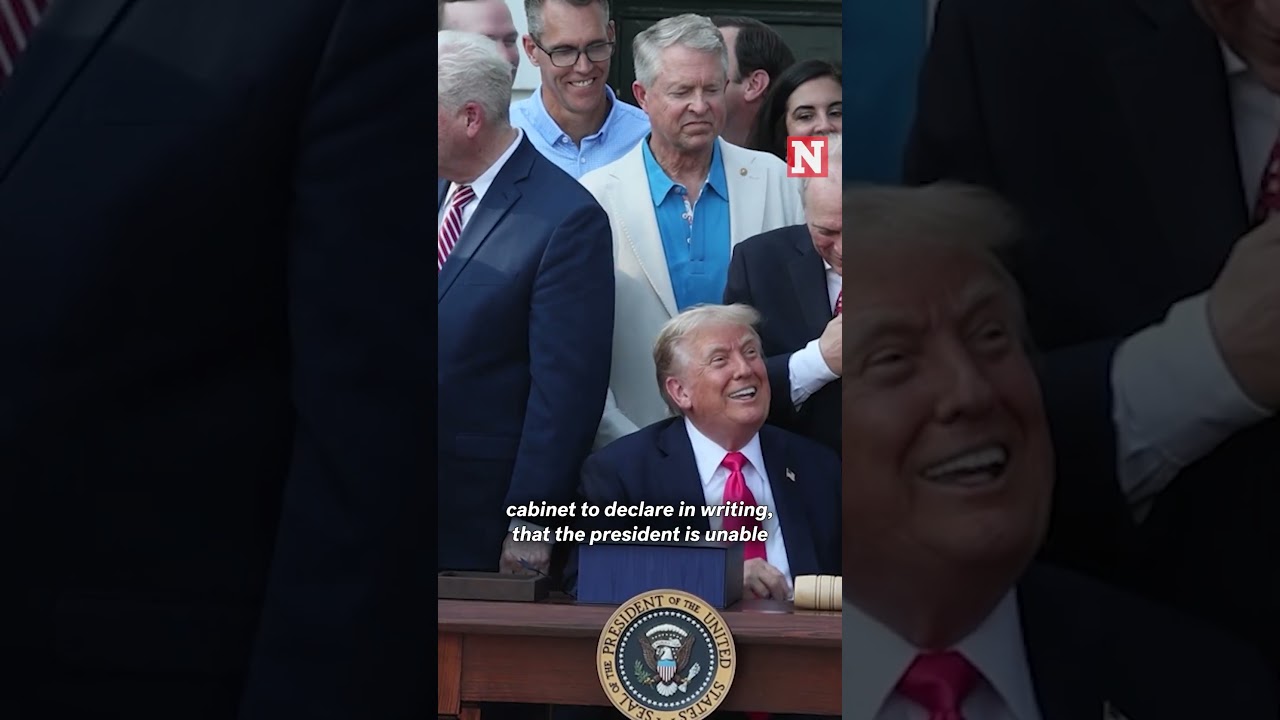 Can Trump Be Removed From Office Without Impeachment? The 25th Amendment Explained