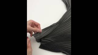 91008 Плиссе цвет Серый 100 см (1 деталь) на YouTube