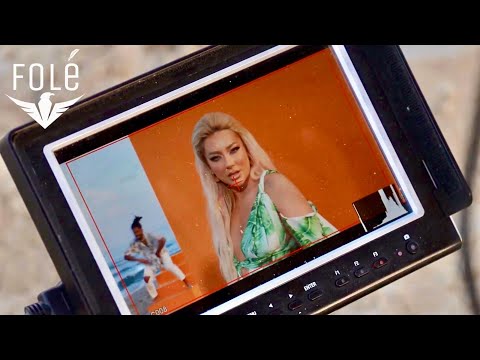 The Claudia- Ronela Hajati Behind The Scenes ( Shikimet)