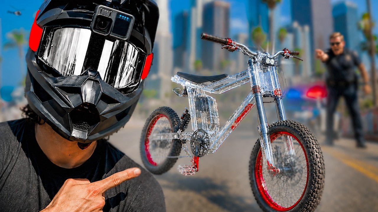 I Built The Fastest Invisible Bike