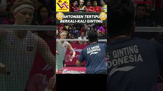 Download lagu Ginting cheats Antonsen repeatedly #badminton #bwf mp3