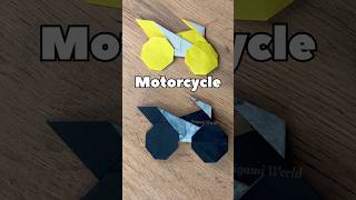 ORIGAMI MOTORCYCLE EASY TUTORIAL | DIY ORIGAMI BIKE MOTORCYCLE STEP BY STEP