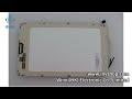 optrex 8,9 "stn lcd - panel - schwarz / weiß - lcd - display dmf-50262nf-fw