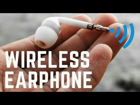How To Make Wireless earphone Easily At Home
